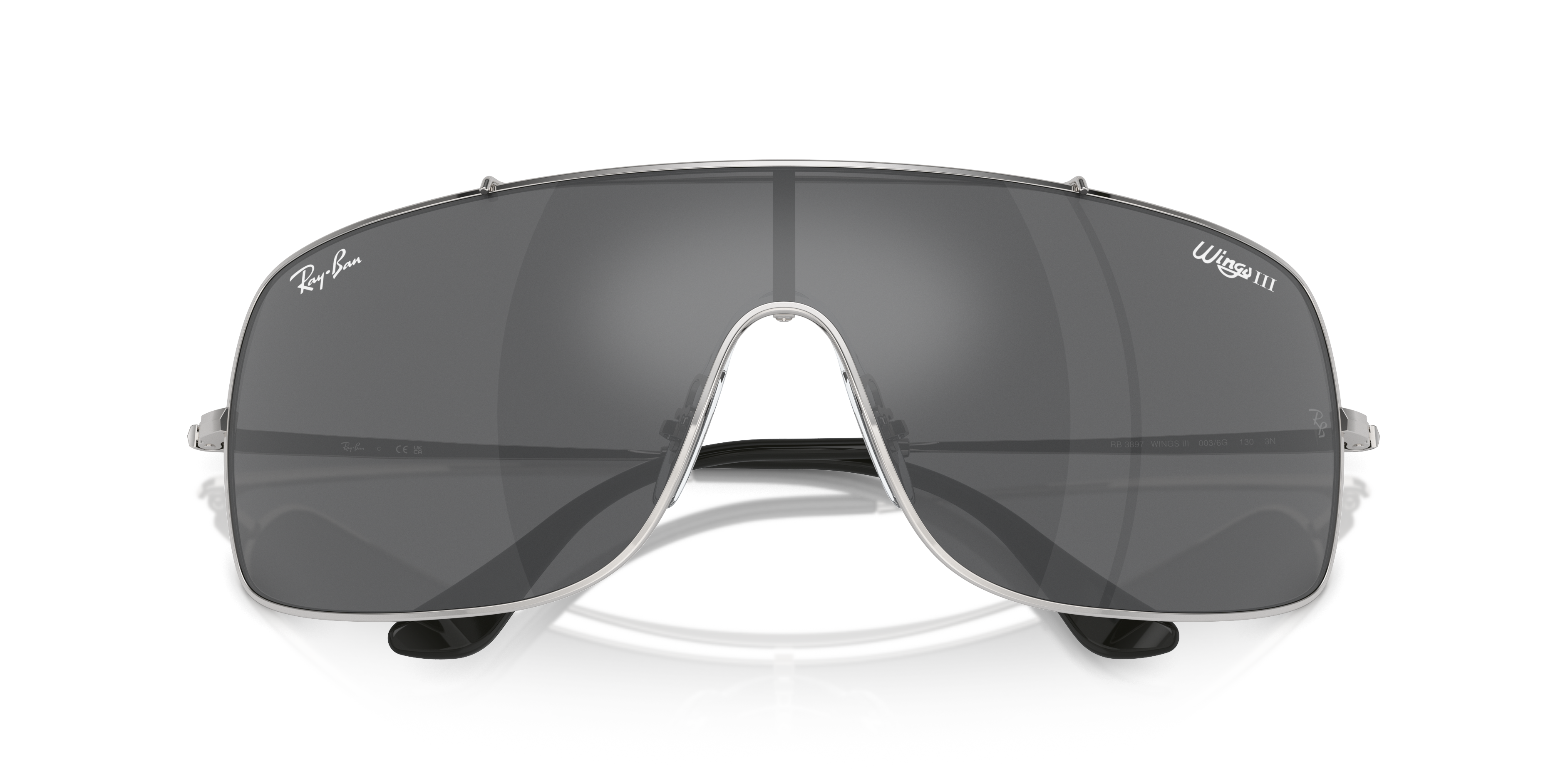 WINGS III Sunglasses in Silver and Grey - RB3897 | Ray-Ban® US