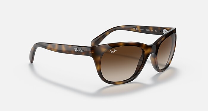 RB4216 Sunglasses in Light Havana and Brown Gradient Dark
