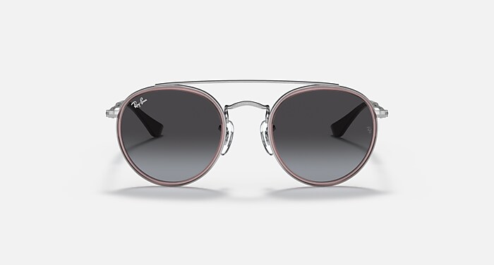 小物 Ray-Ban ROUND DOUBLE BRIDGE ROUND DOUBLE BRIDGE LEGEND GOLD Sunglasses in Silver and