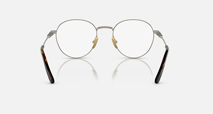 DAVID TITANIUM OPTICS Eyeglasses with Arista Gold Frame - RB8782