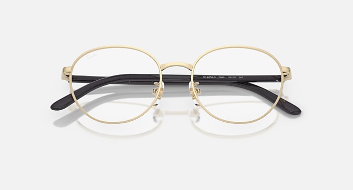 レイバン公式ストア】 Ray-Ban® RB6538D OPTICS メガネ | ペール