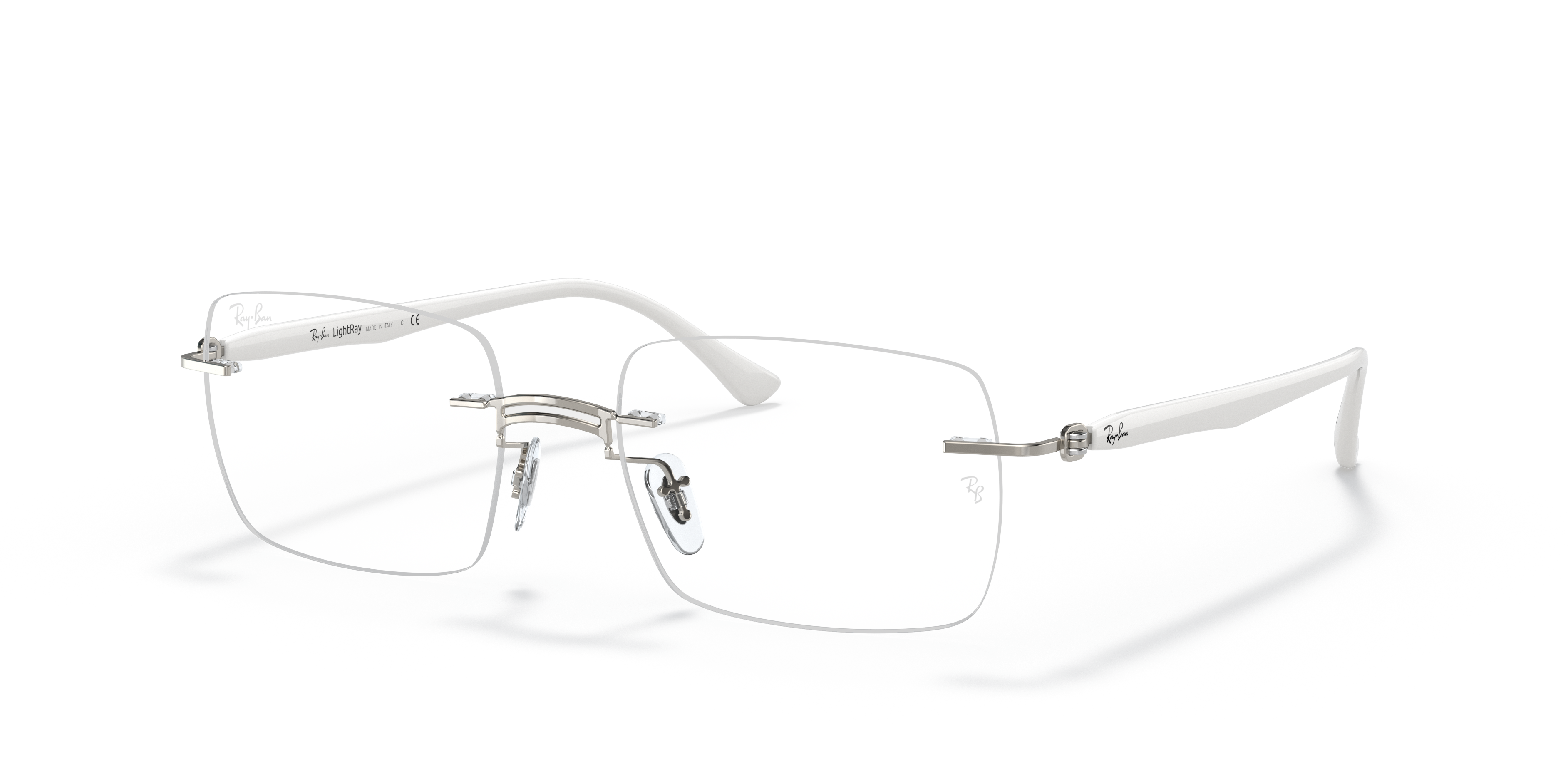 RB8767 OPTICS Eyeglasses with White Frame - RB8767 | Ray-Ban� US