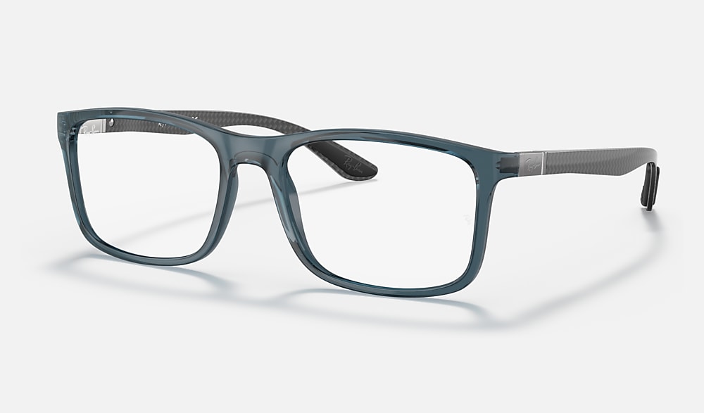 RB8908 OPTICS Eyeglasses with Transparent Blue Frame