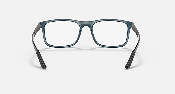 RB8908 OPTICS Eyeglasses with Transparent Blue Frame  display picture 1