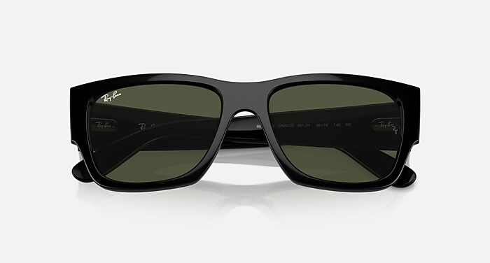 CARLOS Sunglasses in Black and Green - RB0947S | Ray-Ban® US