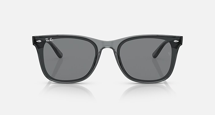 Ray-Ban Sunglasses Unisex Rb4391d - Transparent Grey Frame Grey Lenses 65-18