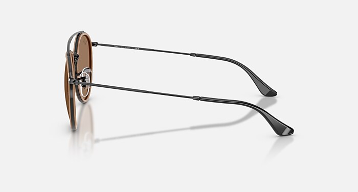 【レイバン】ROUND DOUBLE BRIDGE Ray-Ban Round Double Bridge M (51 - 22) with Green lenses and Gold