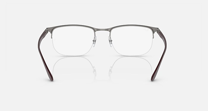 Ray-Ban Eyeglasses Unisex Rb6513 Optics Prescription - Sand Grey Frame Clear Lenses 55-20 Polarized
