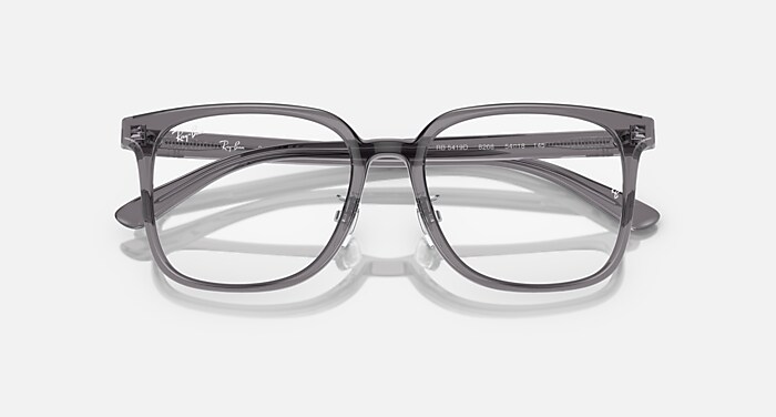 【Ray Ban】純正★RB5419D 2001★四角透明フレーム★ Ray-Ban Eyeglasses Frames RB5419D 2001 Polished Transparent