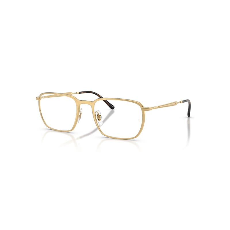 Ray-Ban Eyeglasses   Optics - Arista Gold Frame Clear Lenses Polarized 51-20, RB6549