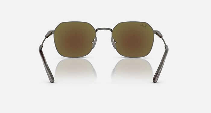 JIM TITANIUM Sunglasses in Gunmetal and Blue/Grey - RB8094 | Ray
