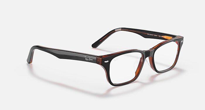 RB5345 OPTICS Eyeglasses with Black On Havana Frame - RB5345D 