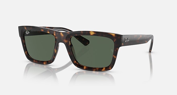 WARREN BIO-BASED Sunglasses in Havana and Dark Blue - RB4396