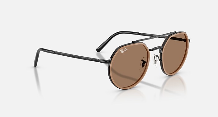 Ray-Ban Black and Brown Sunglasses RB4391D Sunglasses in Black and Brown - RB4391D | Ray-Ban® US main image 4