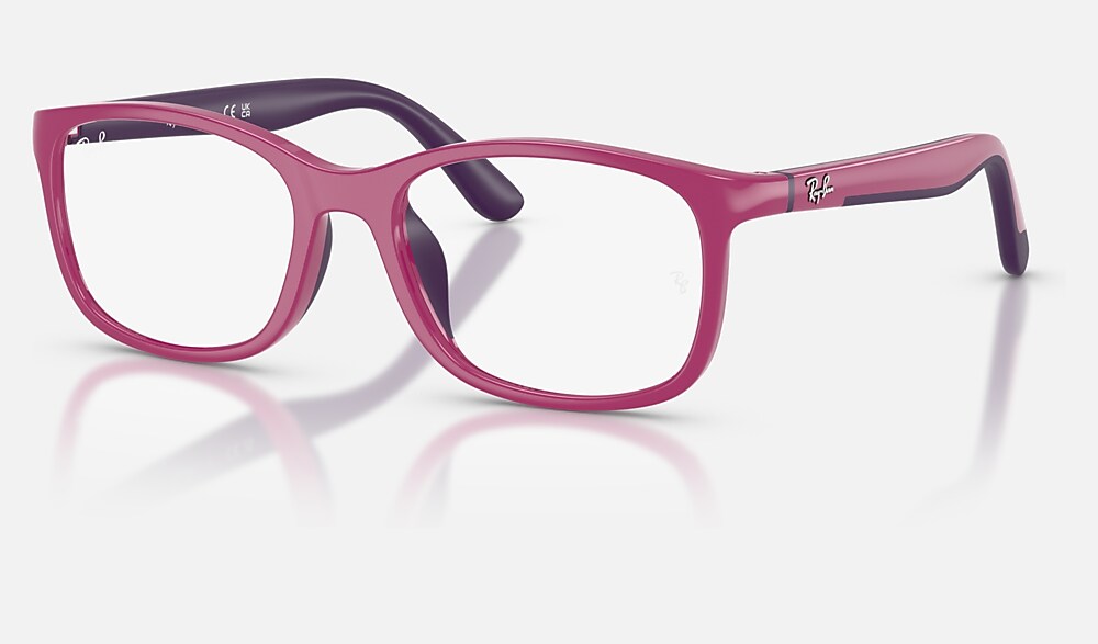 pinkish24ページ RB1644 OPTICS KIDS BIO-BASED Eyeglasses with Fucsia On