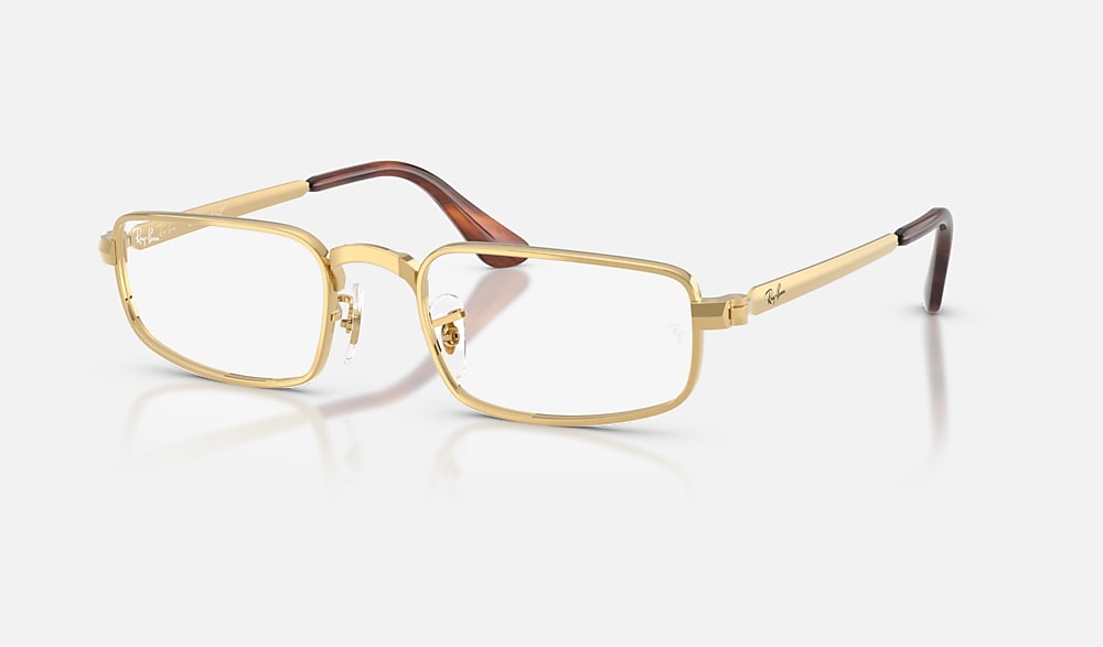 Ray-Ban Unisexe Rb3927v Optics - Monture Doré Arista Verres Incolore Polarisés 54-21