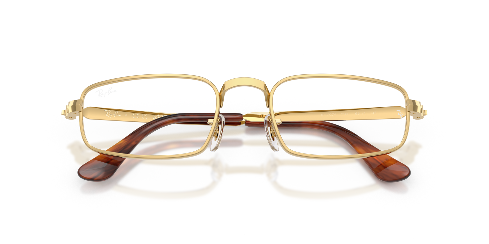 Ray-Ban Rb3927v Optics By Aap Rocky Eyeglasses Arista Gold Frame Clear Lenses Polarized 52-21 222$