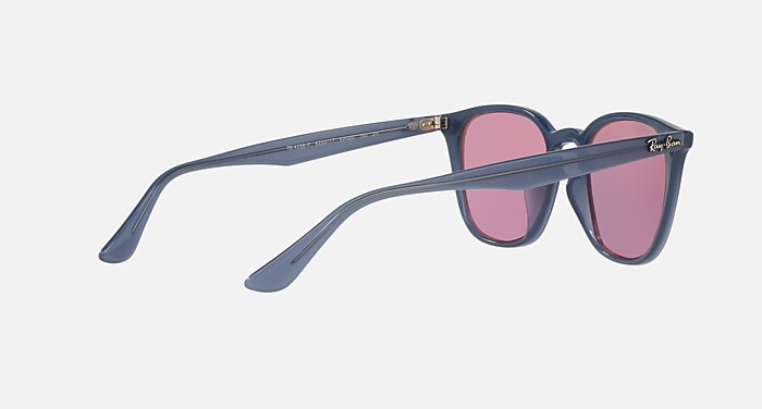 RB4258 Sunglasses in Blue and Pink Gradient Mirror - RB4258F