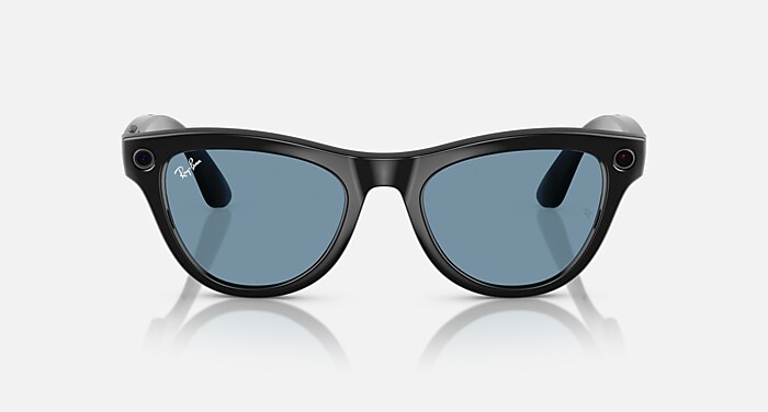 RAY-BAN META SKYLER - GEN 1 Sunglasses in Black and Clear  display picture 1