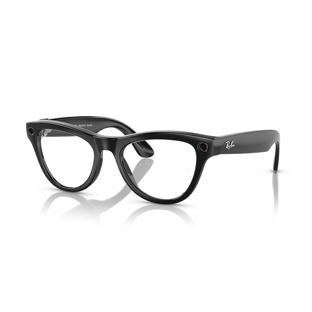 【新品未開封】レイバン Ray-Ban スマートサングラスRW4010 RAY-BAN | META SKYLER Sunglasses in Black and Clear/Cerulean