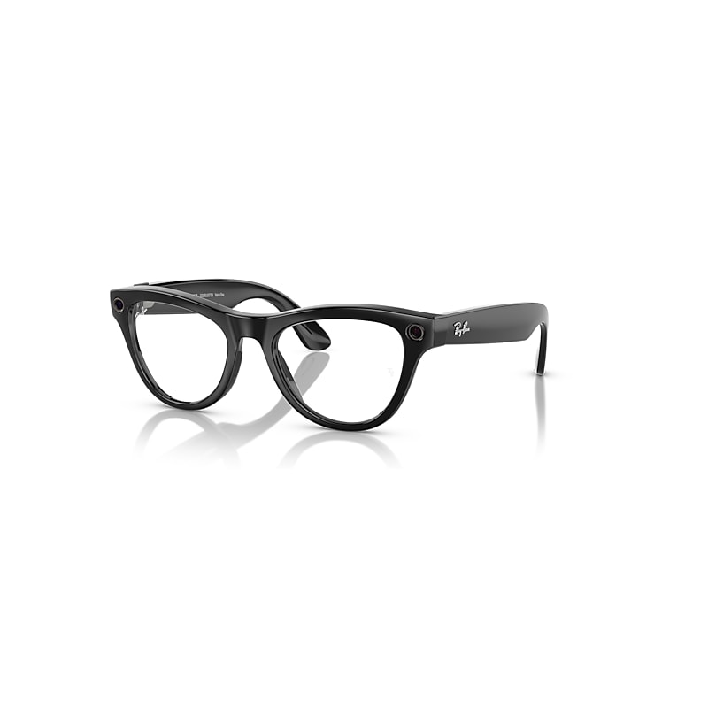 Ray-Ban Meta Black Frame Blue Lenses Ai Glasses, RW4010