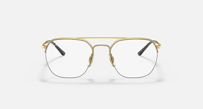 交換無料！ RB6444 RB6444 - Frame Gold Arista with Eyeglasses OPTICS 小物
