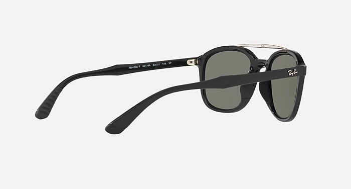 RB4290F Sunglasses in Black and G-15 Green Polarized - RB4290F