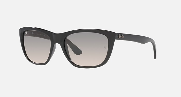 RB4184 Sunglasses in Black and Light Grey - RB4184 | Ray-Ban® US display picture 1