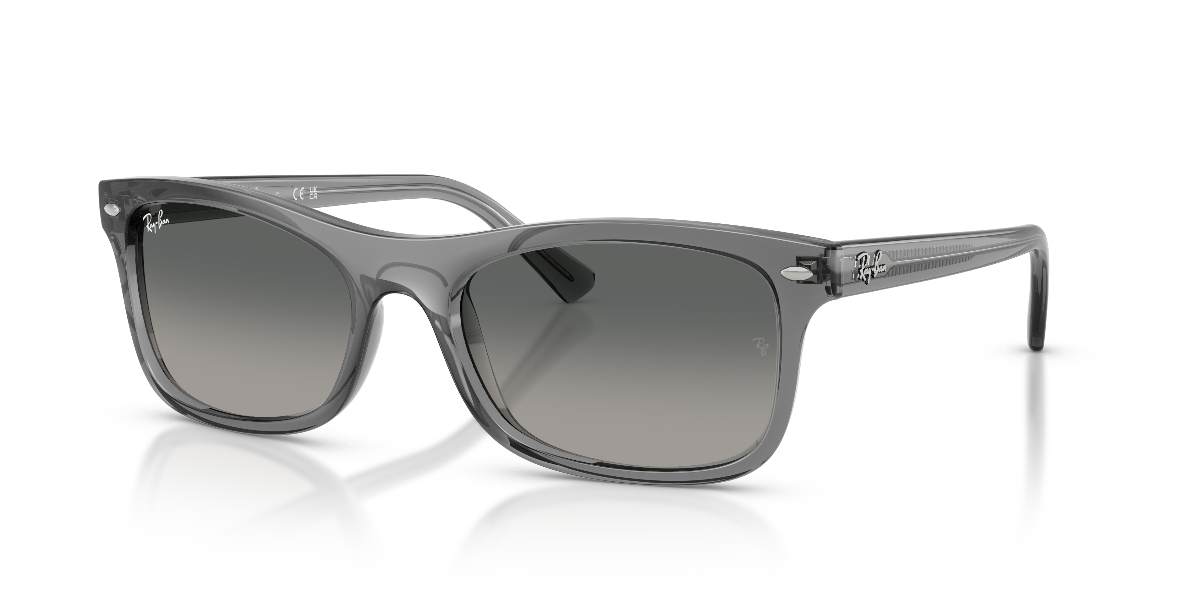 RB2226 Sunglasses in Transparent Grey and Grey Gradient - RB2226F