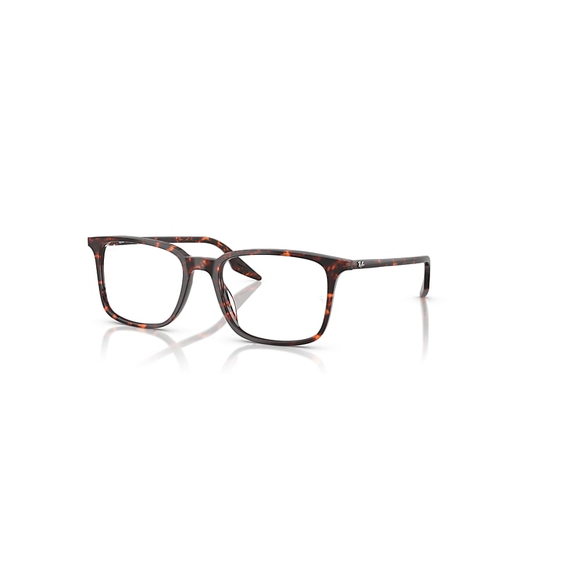 Ray Ban Rb5421 Optics  Havana Red Turtle Fassung Klar Glas Polarisiert 55-19 In Havana Red Turtle