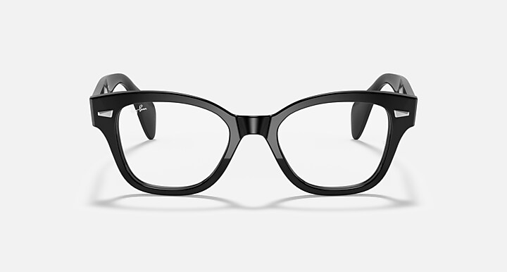 Ray-Ban 0RX0880 RB0880 OPTICS 抛光 黑色 OPTICAL_Front