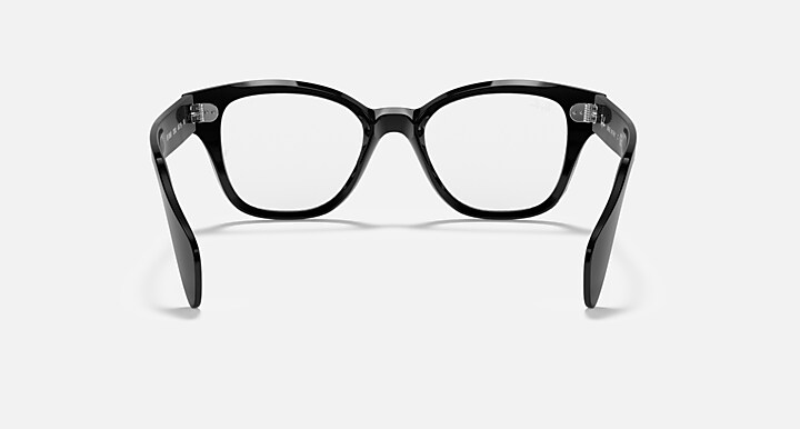 Ray-Ban 0RX0880 RB0880 OPTICS 抛光 黑色 OPTICAL_Back