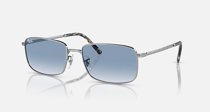 RB3717 Sunglasses in Silver and Blue RB3717 Ray-Ban® GB