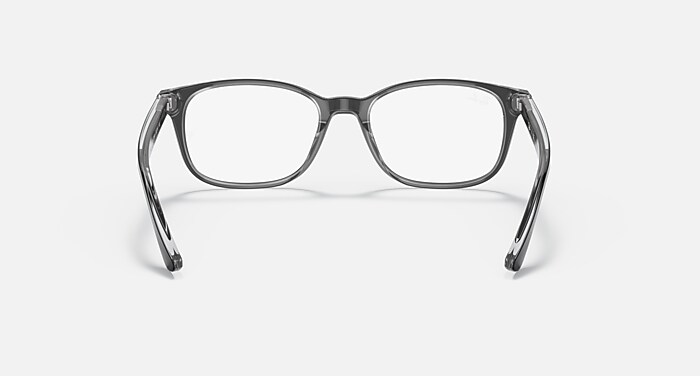 RB5375 OPTICS Eyeglasses with Black On Transparent Frame - RB5375 