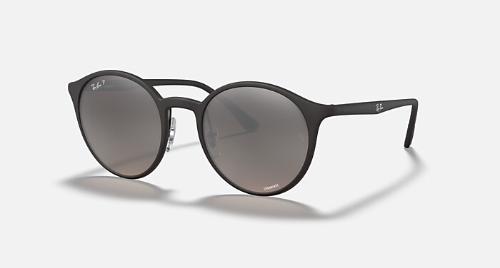 RB4336CH CHROMANCE Sunglasses in Black and Silver - RB4336CH | Ray  