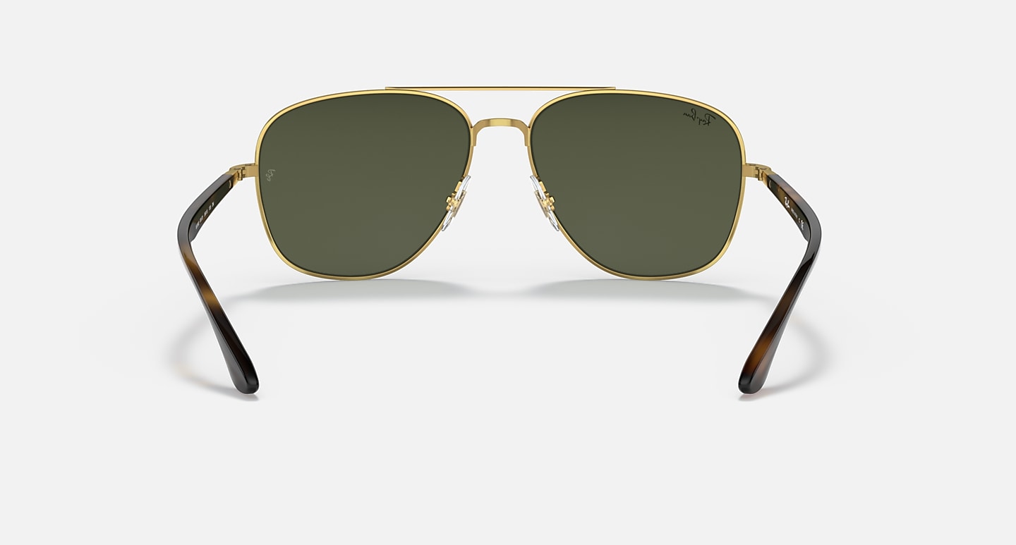 Ray-Ban Sunglasses Unisex Rb3683 - Havana Frame Green Lenses 59-15