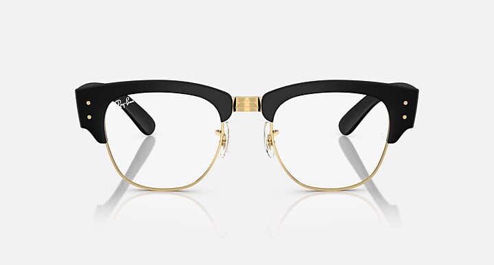 Ray-Ban 0RX7316V MEGA CLUBMASTER OPTICS LITEFORCE 哑光 金色上点缀沙黑 OPTICAL_Front