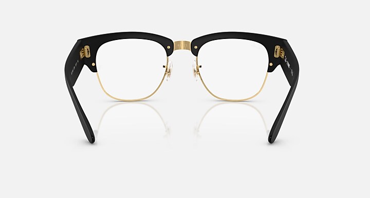 Ray-Ban 0RX7316V MEGA CLUBMASTER OPTICS LITEFORCE 哑光 金色上点缀沙黑 OPTICAL_Back