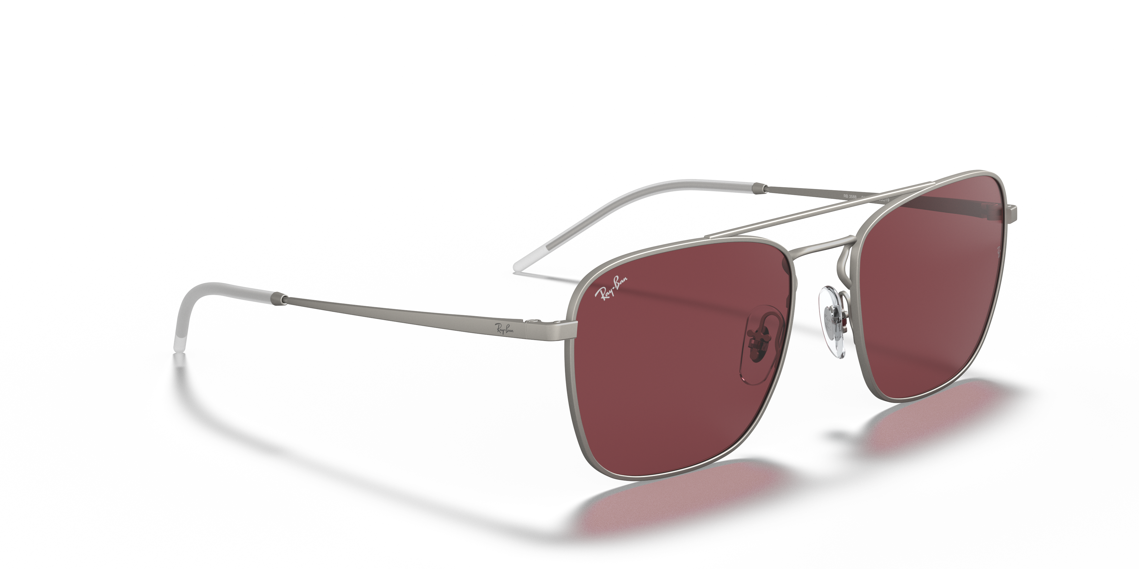 RB3588 Zonnebrillen in Zilver en Donkerpaars - RB3588 | Ray-Ban® NL