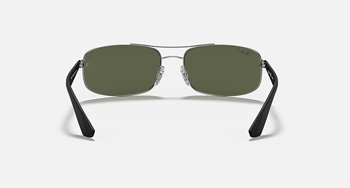 Ray-Ban Sunglasses Rb3527 Gunmetal Frame Green Lenses