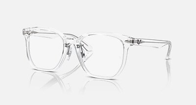 レイバン公式ストア】 Ray-Ban® RB5425D OPTICS メガネ | 透明ライト