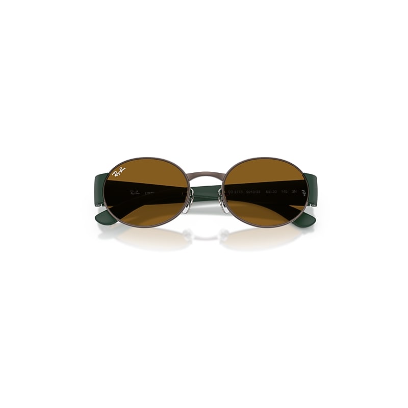 Ray Ban Rb3770 Sunglasses Sand Green Frame Brown Lenses 54-20