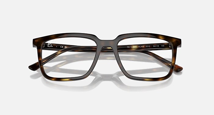 ALAIN OPTICS Eyeglasses with Havana Frame - RB7239F | Ray