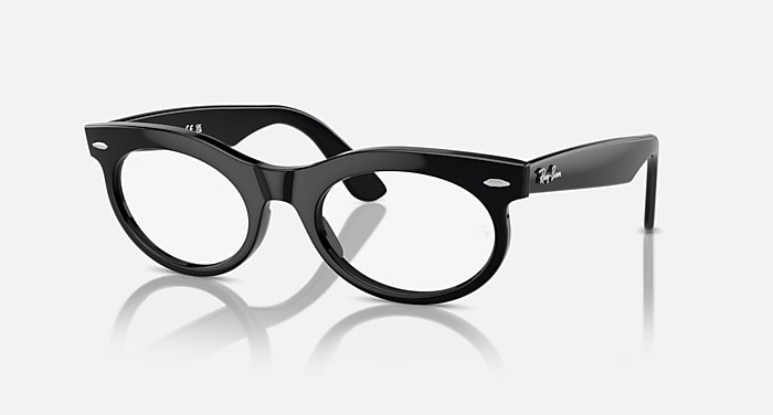 WAYFARER OVAL OPTICS Eyeglasses with Black Frame RB2242VF Ray
