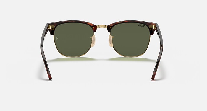 CLUBMASTER FLASH LENSES Sunglasses in Havana On Gold and Silver 