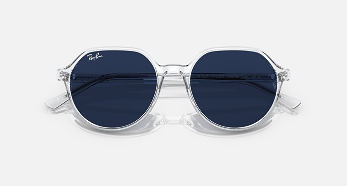 THALIA TRANSITIONS® Sunglasses in Transparent and Clear/Blue