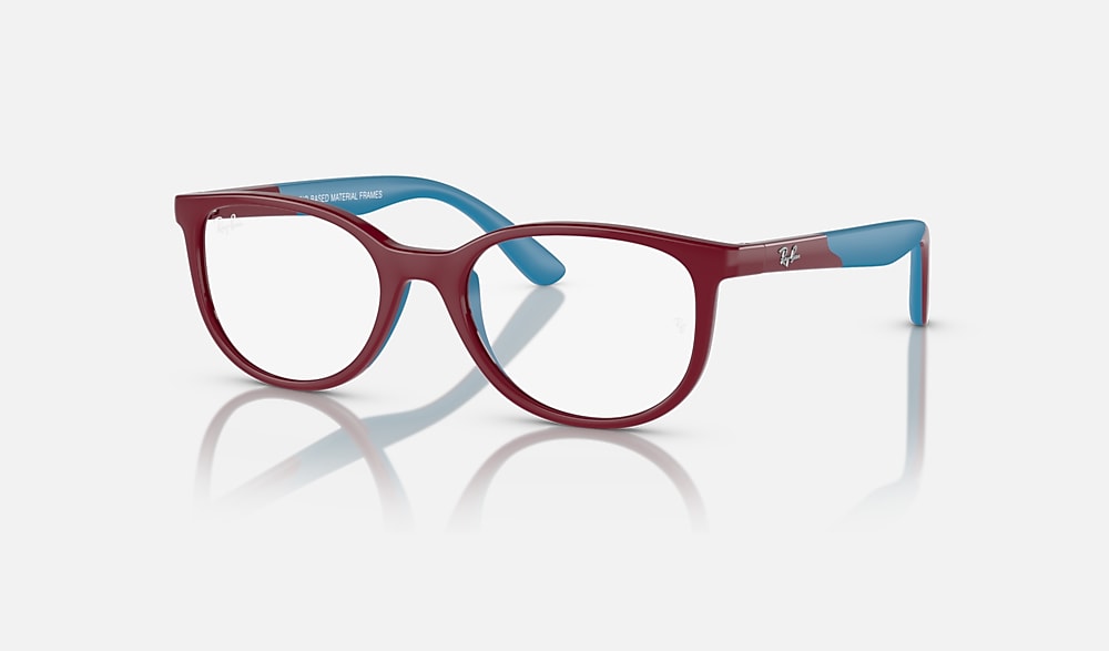 RB1622 OPTICS KIDS BIO-BASED Eyeglasses with Bordeaux On