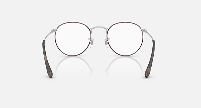Ray-Ban メタルラウンド RX3447V Ray-Ban レイバン サングラス ライトカラーレンズセット