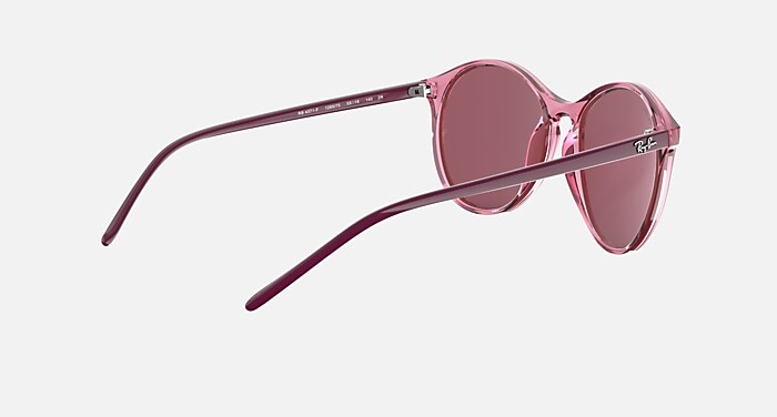 小物 RayBan RB4371 Amazon.com: Ray-Ban Rb4371 Round Sunglasses, Transparent
