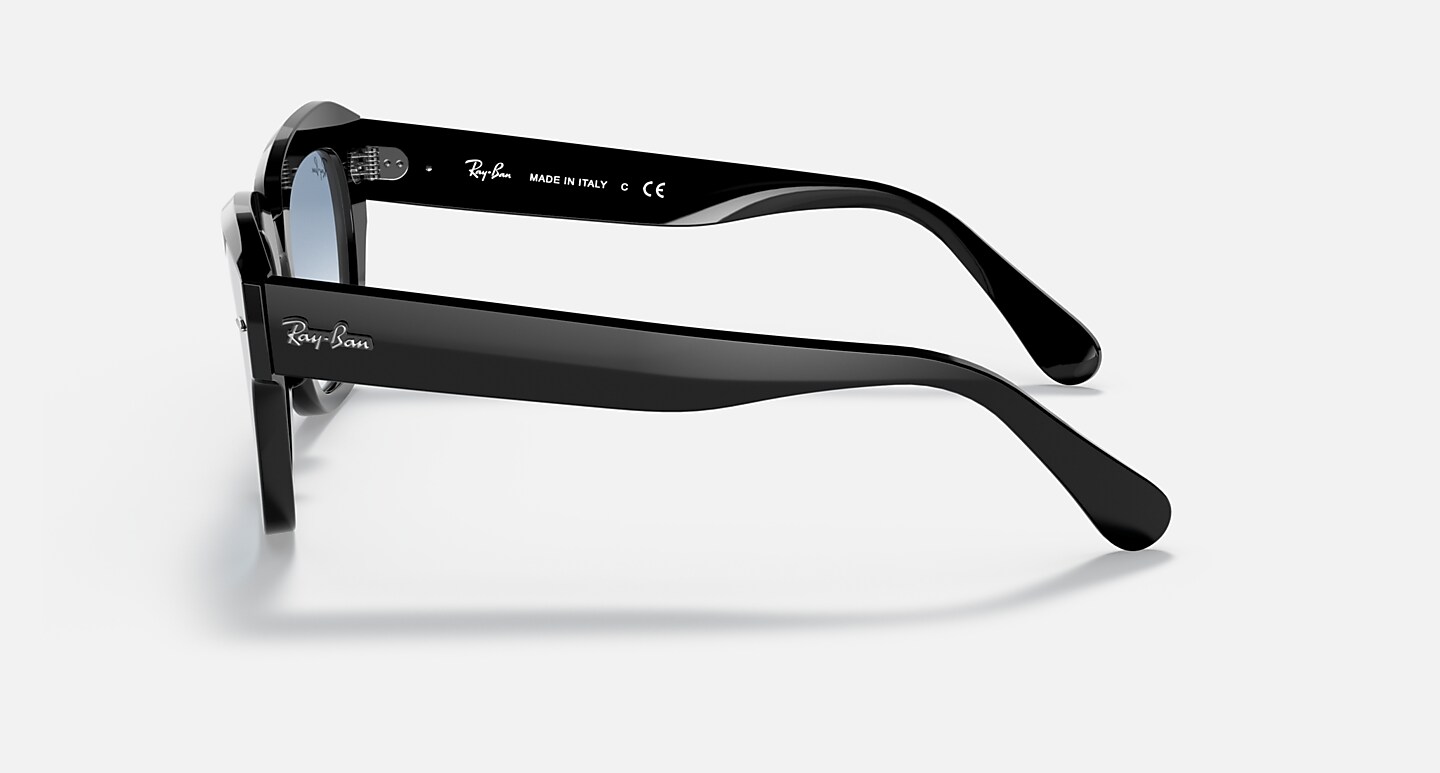Ray-Ban Sunglasses Unisex State Street - Black Frame Clear Lenses 49-20